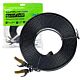 Cable de red plano CAT7 negro