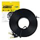Cable de red plano CAT7 negro