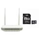 Paquete NVR inalámbrico PNI House WIFI800 y tarjeta microSD de 128 GB