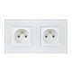 Enchufe doble incorporado PNI WP312