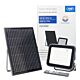 Proyector LED PNI GreenHouse WS100 de 100 W con panel solar, batería de 10000 mAh, control remoto, temporización y brillo ajustables.