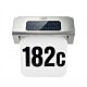 Lámpara solar LED PNI GreenHouse WS20 para iluminación de números de propiedad